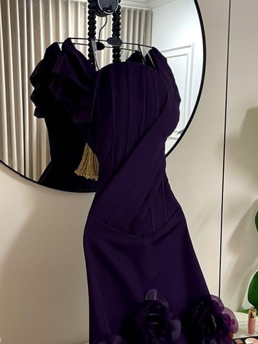 فستان سهره موف فخم