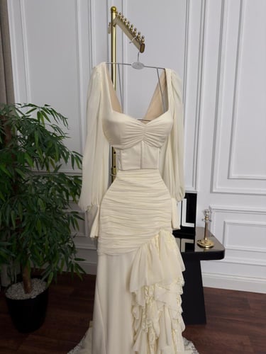 فستان وجدان سهره سكري راقي جدا