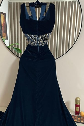 فستان سهره مخمل