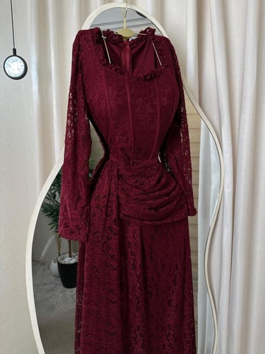 فستان سهره دانتيل ناعم