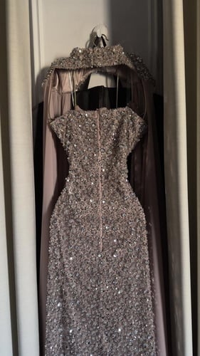 فستان سهره فخم وراقي