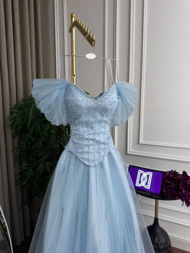 فستان سهره سماوي