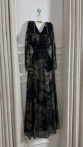 فستان سهره اسود راقي