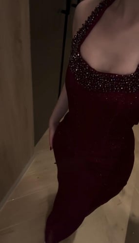 فستان سهره عودي فخم