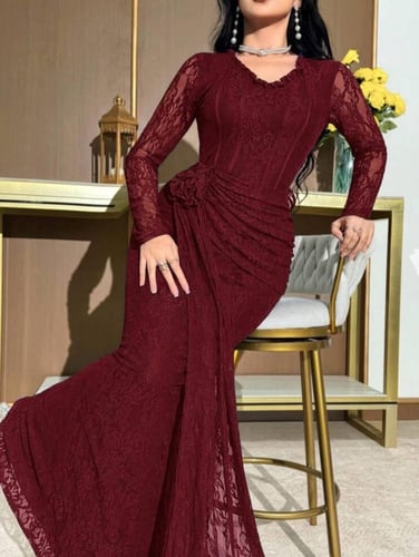 فستان سهره دانتيل ناعم