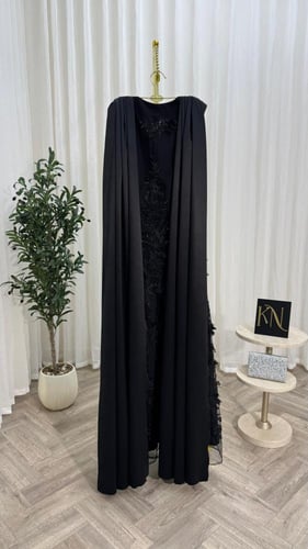 فستان سهره اسود فخم