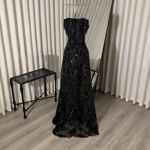 فستان سهره فخم اسود