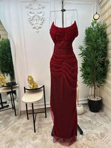 فستان سهره احمر