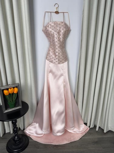 فستان سهره وردي