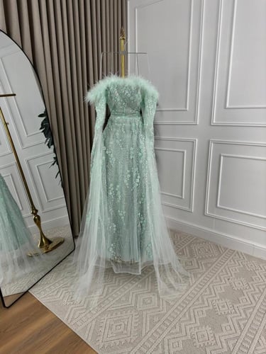 فستان سهره فخم تيفاني