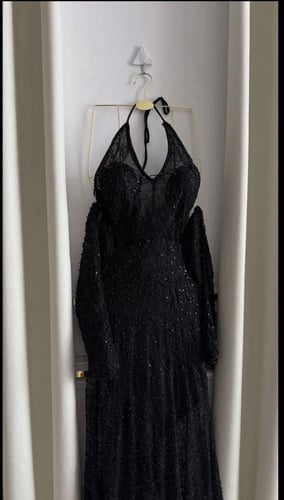 فستان سهره فخم اسود