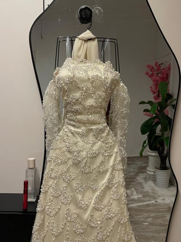 فستان سهره فخم افوايت