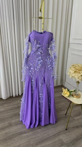 فستان سهره موف فخم