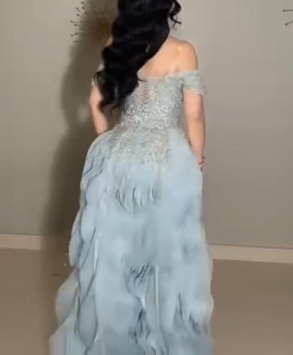 فستان سهره فخم تيفاني