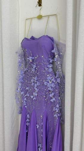 فستان سهره موف فخم