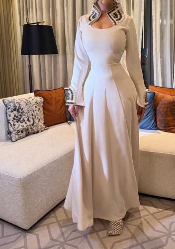 فستان سهره فخم وناعم