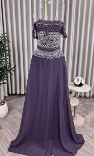 فستان سهره موف فخم