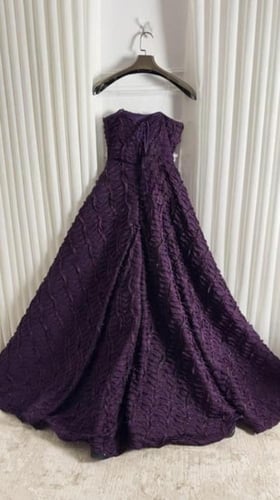 فستان سهره فخم ليلكي