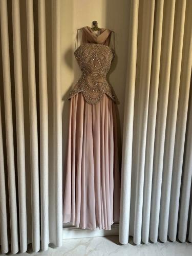 فستان سهره فخم موف