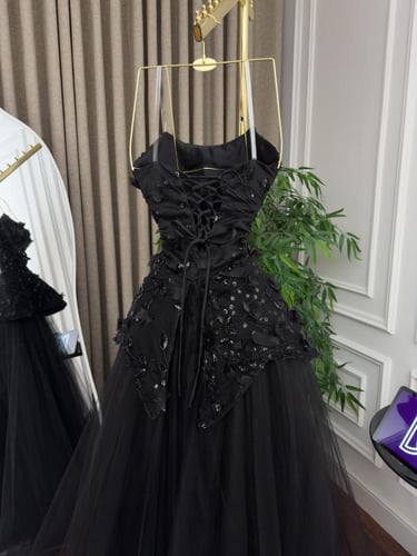 فستان سهره اسود راقي