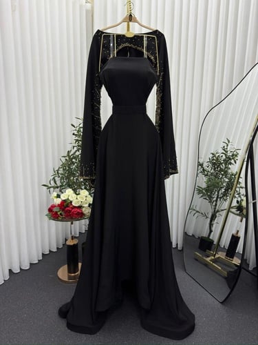 فستان سهره اسود راقي