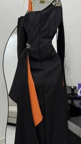 فستان سهره اسود راقي