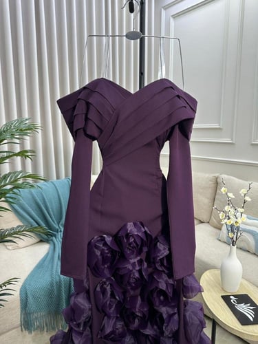 فستان سهره موف فخم