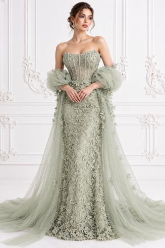 فستان سهره فخم تيفاني