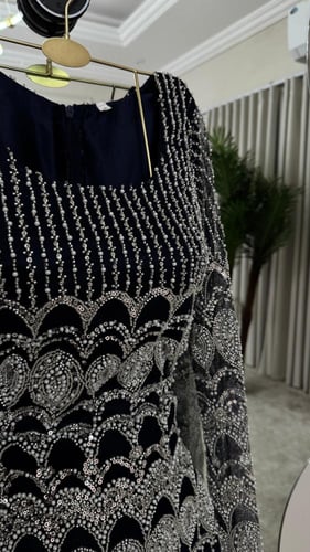 فستان سهره اسود فخم