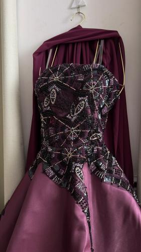 فستان سهره فخم قصير