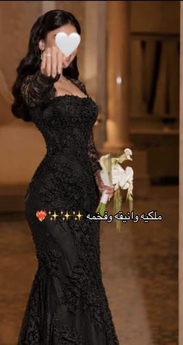 فستان فهده اسود فخم