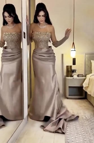 فستان سهره موف فخم