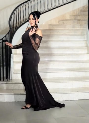 فستان سهره بني راقي