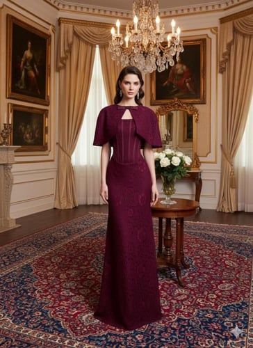 فستان سهره عودي راقي