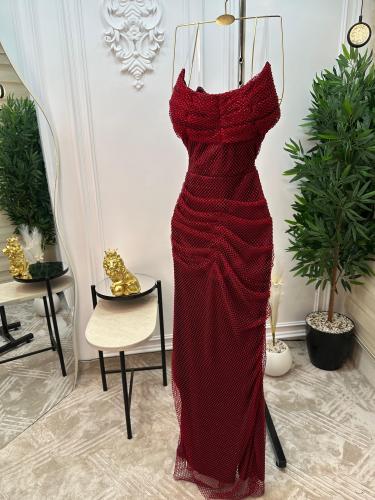 فستان سهره احمر