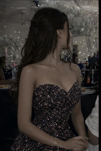 فستان سهره اسود خاص