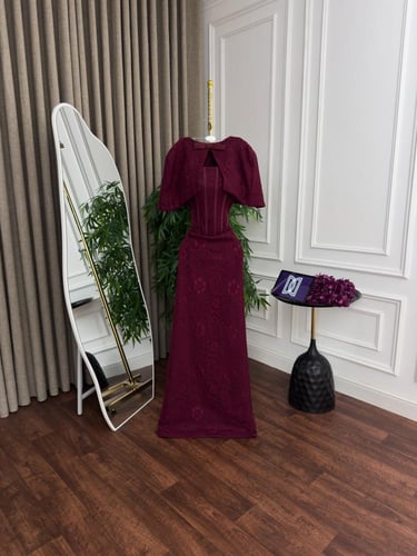 فستان سهره عودي راقي