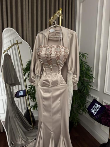 فستان سهره فخم وراقي