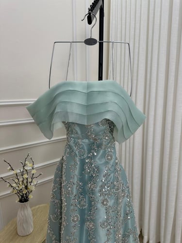 فستان سهره فخم تيفاني