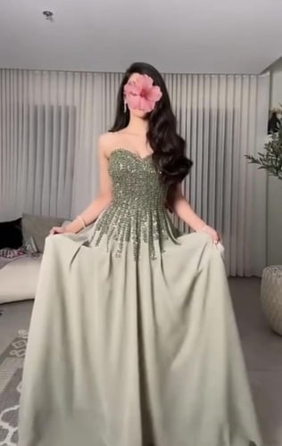 فستان سهره فخم تيفاني