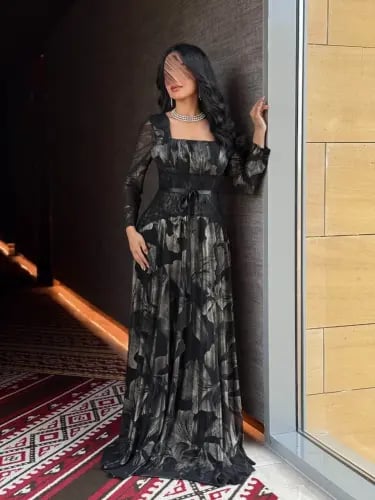 فستان سهره اسود راقي