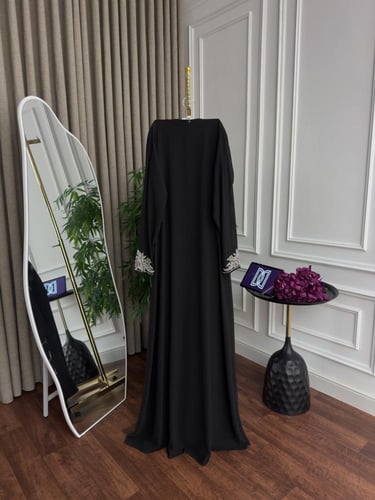 قفطان فخم اسود