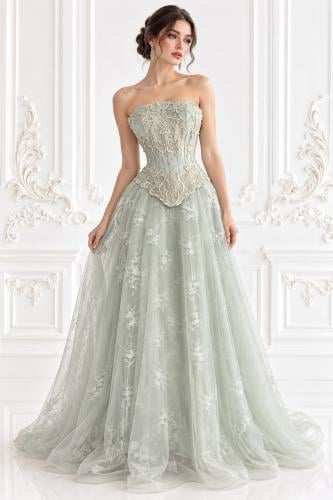 فستان سهره فخم تيفاني