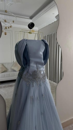 فستان سهره سماوي فخم