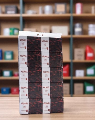 مناديل 800 نوڤل - 4 طبقات - 4 شدات