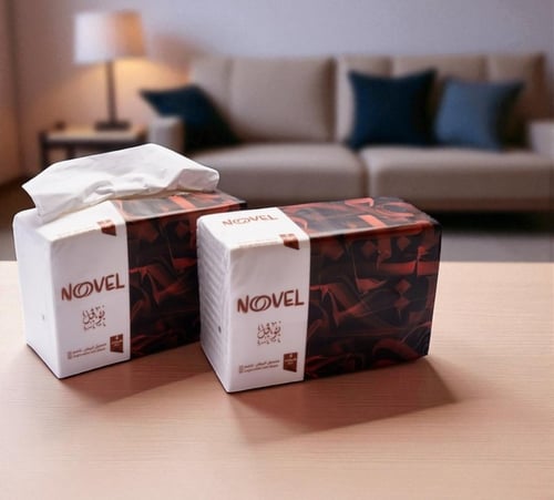 مناديل 800 نوڤل - 4 طبقات - 4 شدات