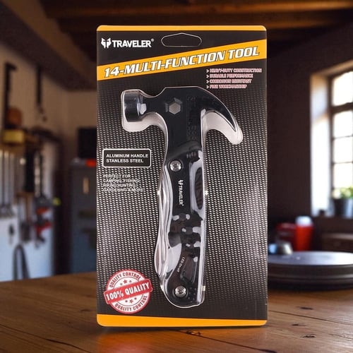 مطرقة جيب TRAVELER متعدد الأستخدامات 14*1