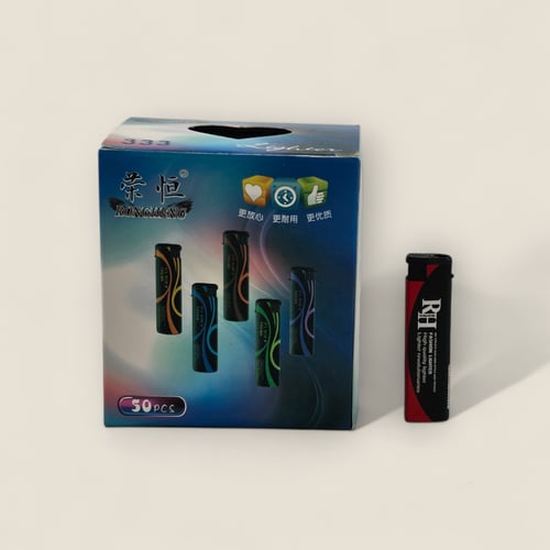 ولاعة جيب - رأس أوتوماتيك - تعبئة 50 حبة - شركة RO...