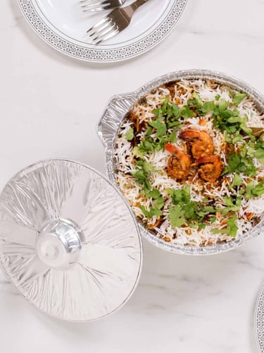 قدر ألومنيوم - مع غطاء ألومنيوم - 7007 - تعبئة 25...