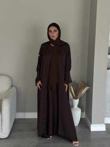 عبايه بني بليزر L13
